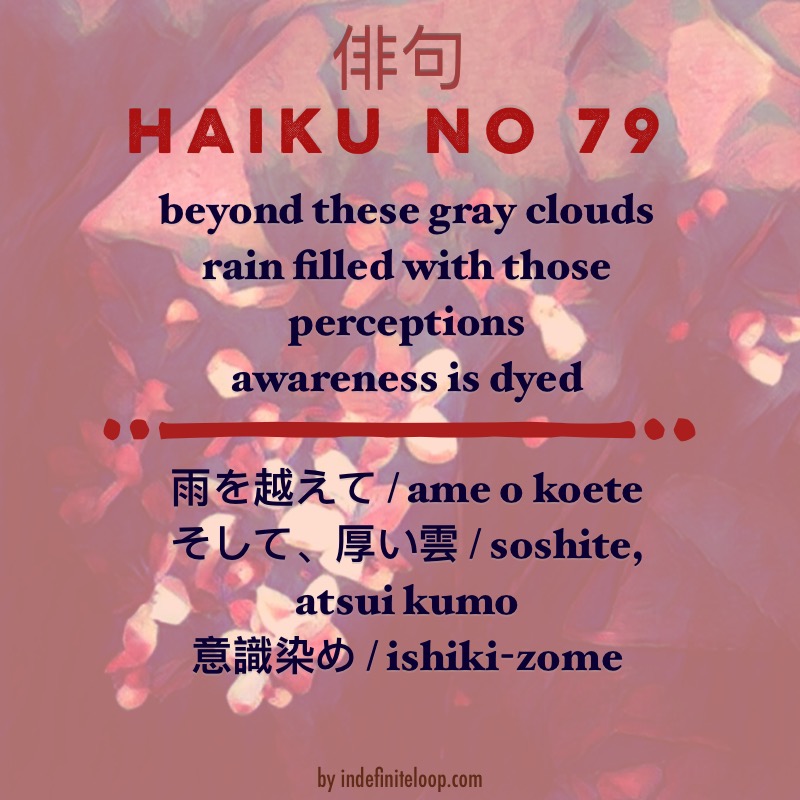Haiku No. 79 - Truth And Perception.
